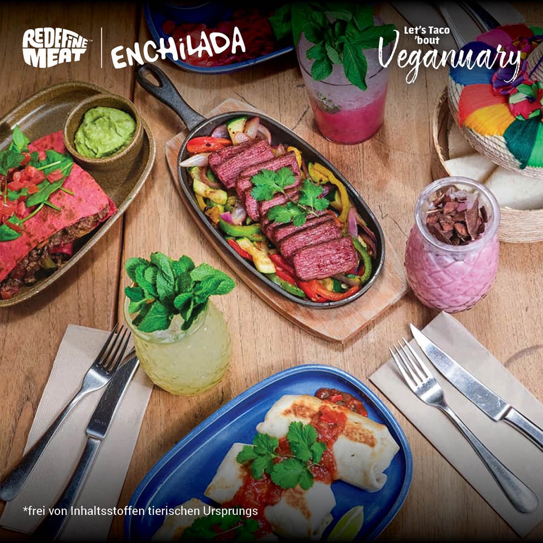 Die Veganuary New-Meat Gerichte bei Enchilada.