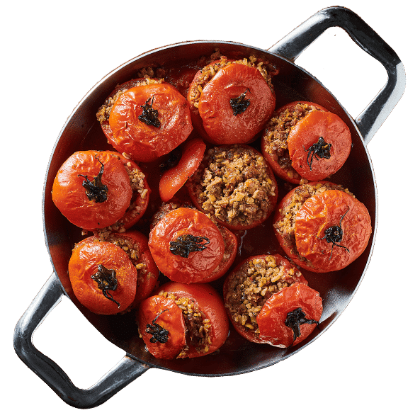 Roasted Stuffed Tomatoes I Redefine Meat Roasted Stuffed Tomatoes I Redefine Meat