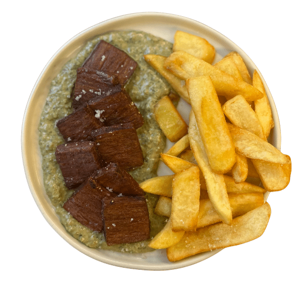 REDEFINE FLANK STEAK mit Café de Paris Sauce