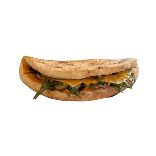 כריך פיצה מפורק רידיפיין וצ'דר