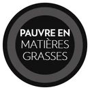 Pauvre en matières grasses