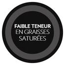 Pauvre en acides gras saturés