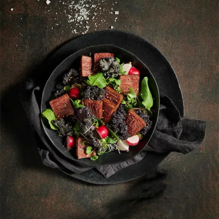 Salat vom Rinder Flank