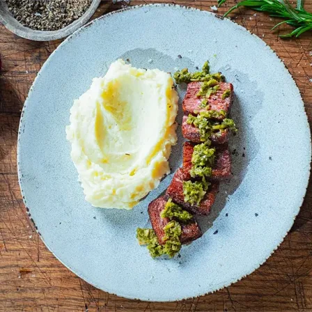 Redefine Flank Steak mit Chimichurri Sauce