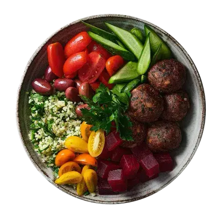 NEW-MEAT POKE BOWL