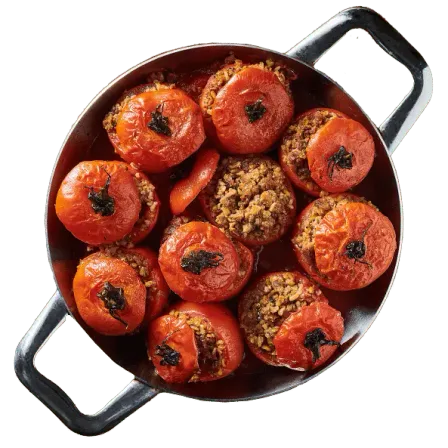 Roasted Stuffed Tomatoes
