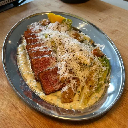 Flank Steak Caesar Salad