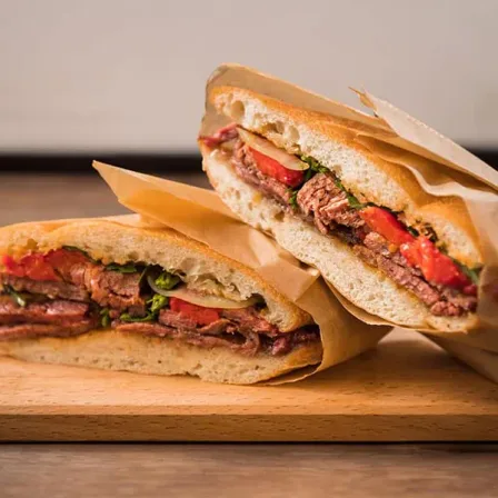 Flank Steak Sandwich