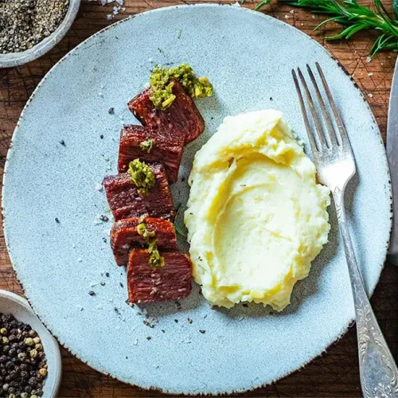 Flank Steak with Chimichurri Sauce