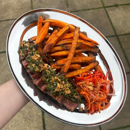 Flank Steak with Vietnamese Chimichurri