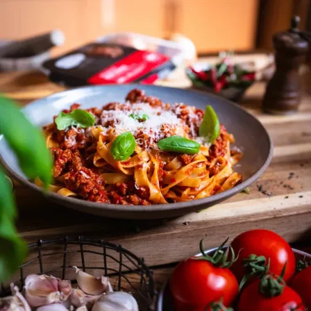Spaghetti Bolognese ‘nouvelle-viande’