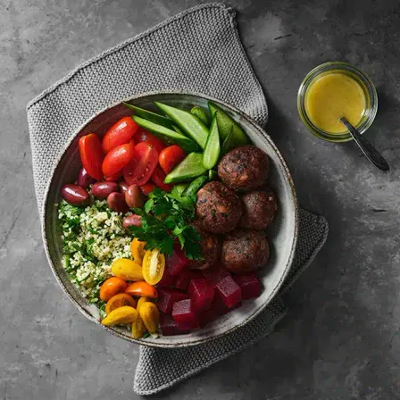 BEEF PATTIES POKE BALL