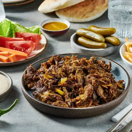 PULLED BEEF SHAWARMA
