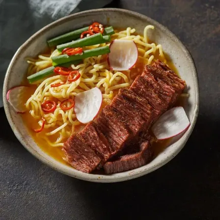 Ramennoedels met Runder bavette