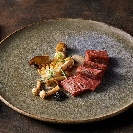 Runder Bavette Met Champignons