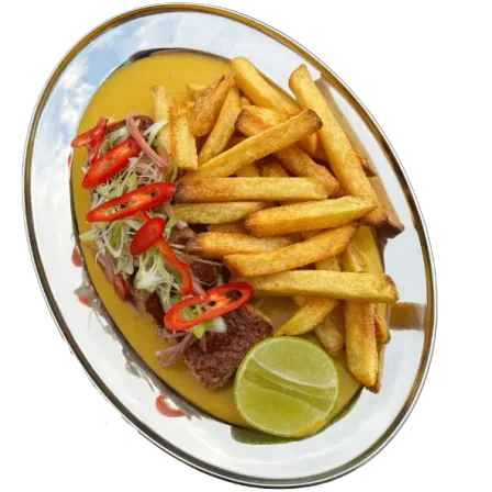 Redefine Beef Flank Katsu & Chips