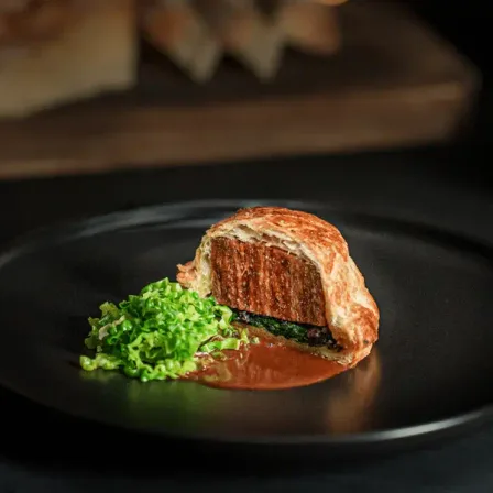 Redefine Beef Flank Pithivier