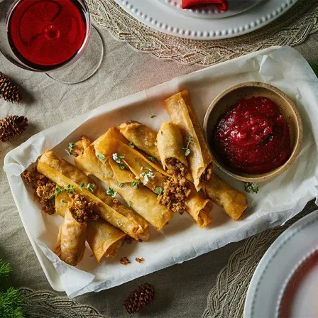 REDEFINE LAMB SPRING ROLLS