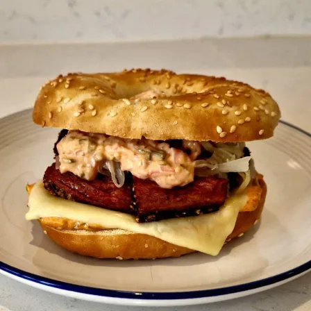 The Reuben Bagel