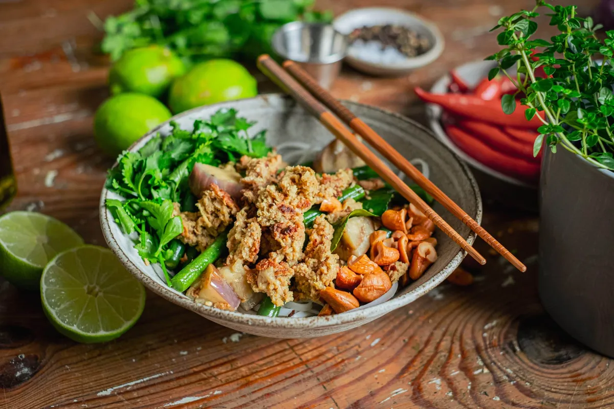 Green Curry with Redefine Minced Beef