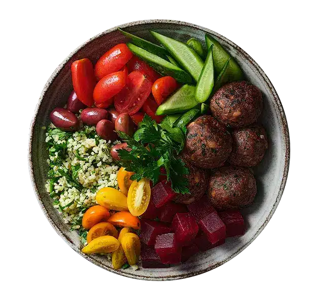 NEW-MEAT POKE BOWL