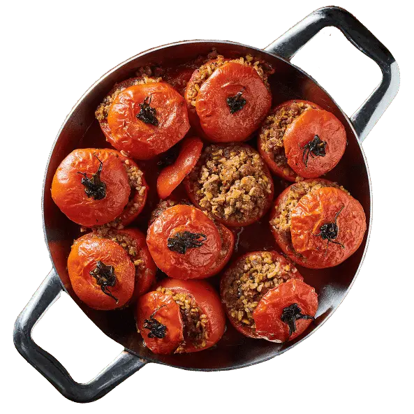 Roasted Stuffed Tomatoes