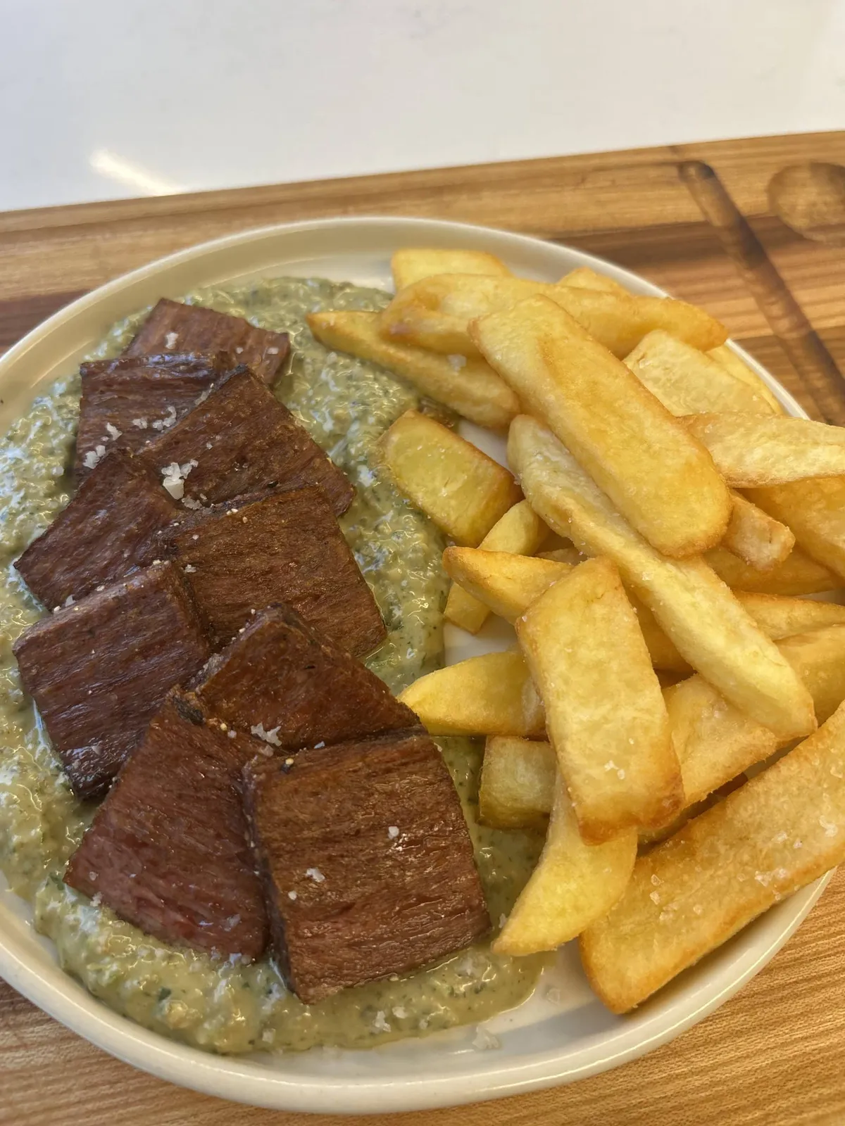 REDEFINE FLANK STEAK mit Café de Paris Sauce