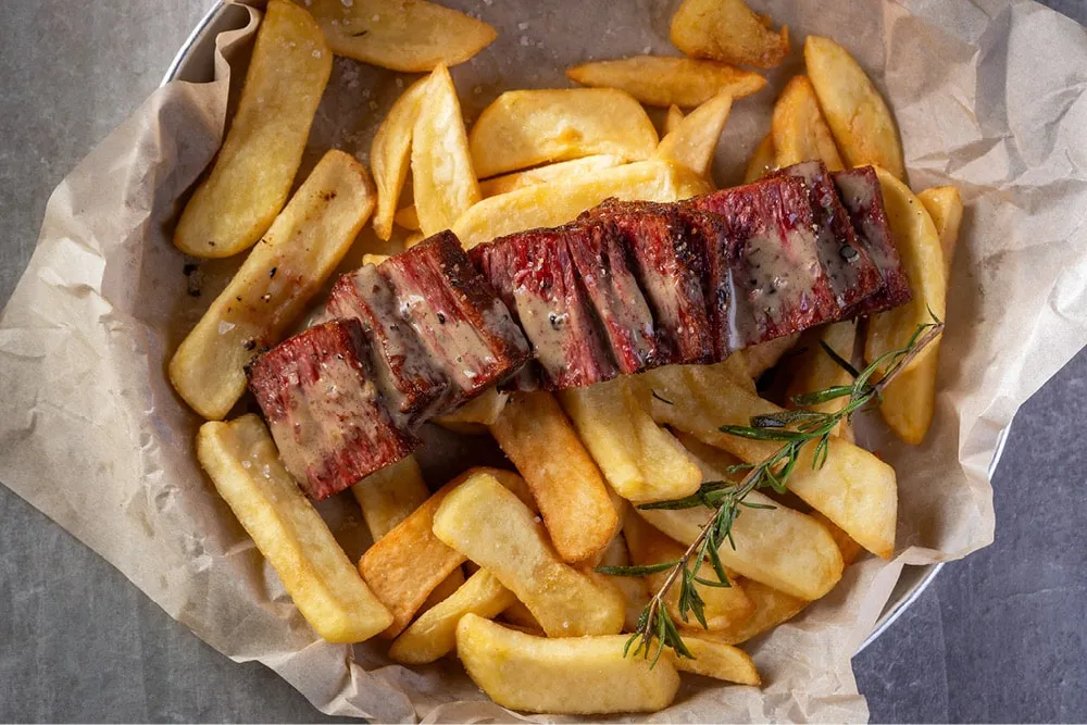 Redefine Flank Steak Frite