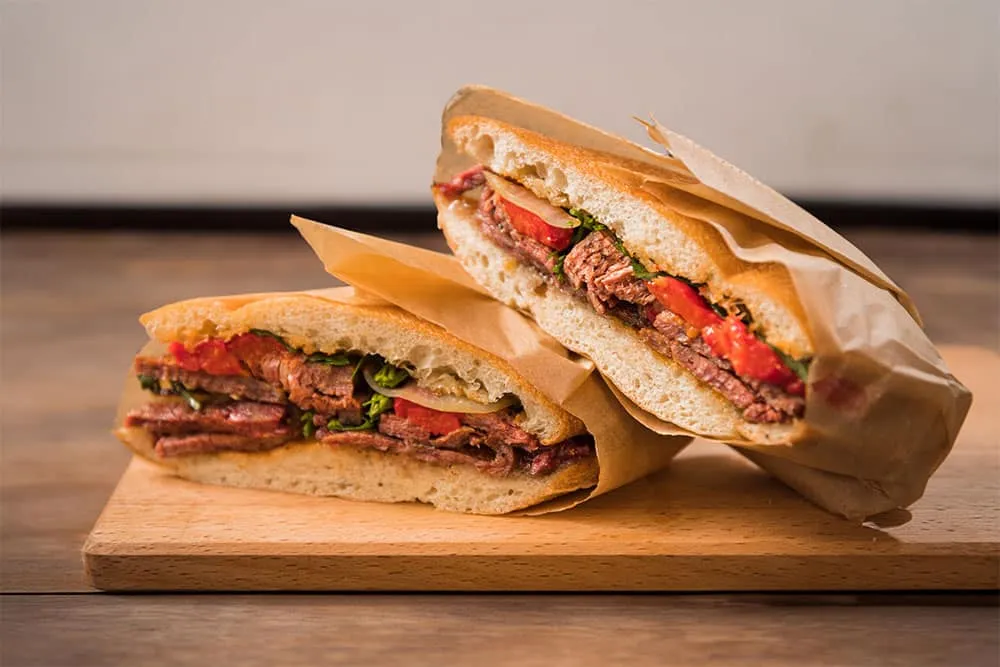 Flank Steak Sandwich | Redefine Meat