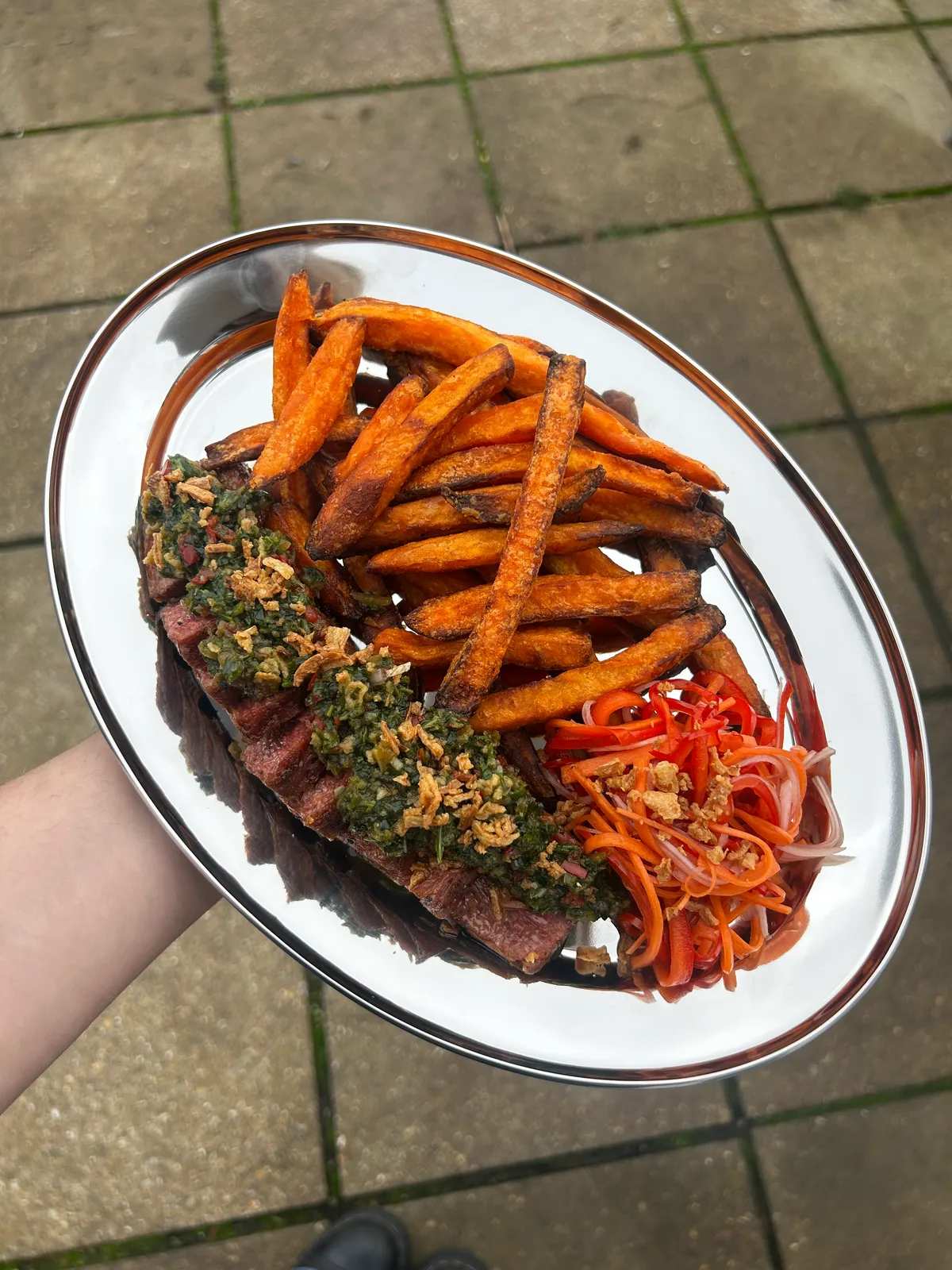 Flank Steak with Vietnamese Chimichurri