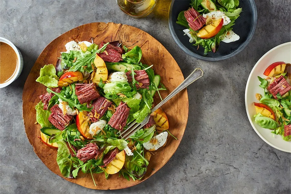 Flank Steak Summer Salad