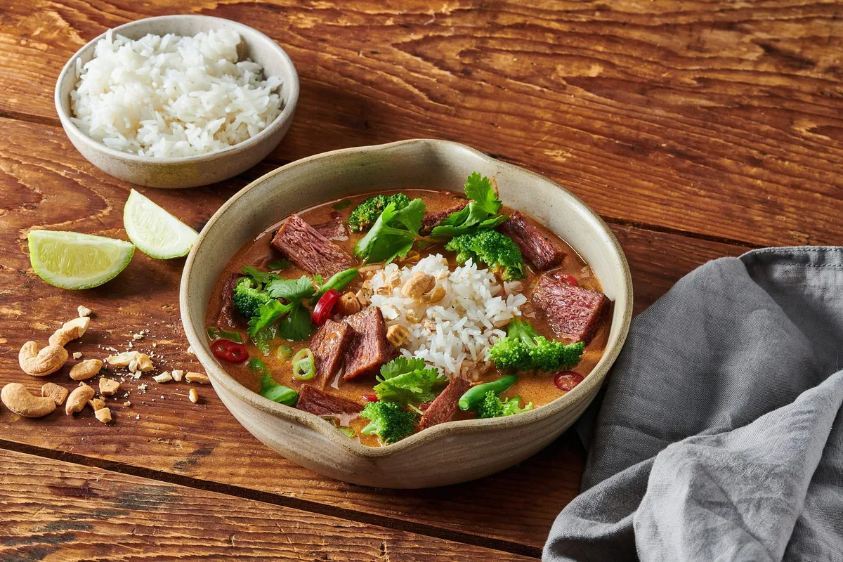 Massaman Curry with Flank Steak