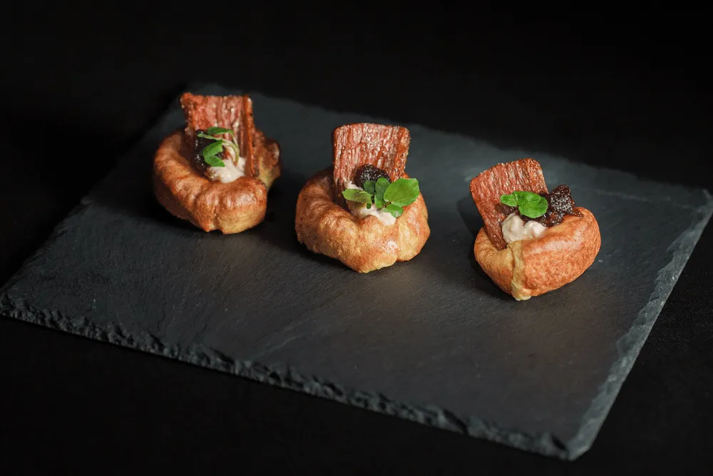 Mini Yorkies with Redefine Flank Steak