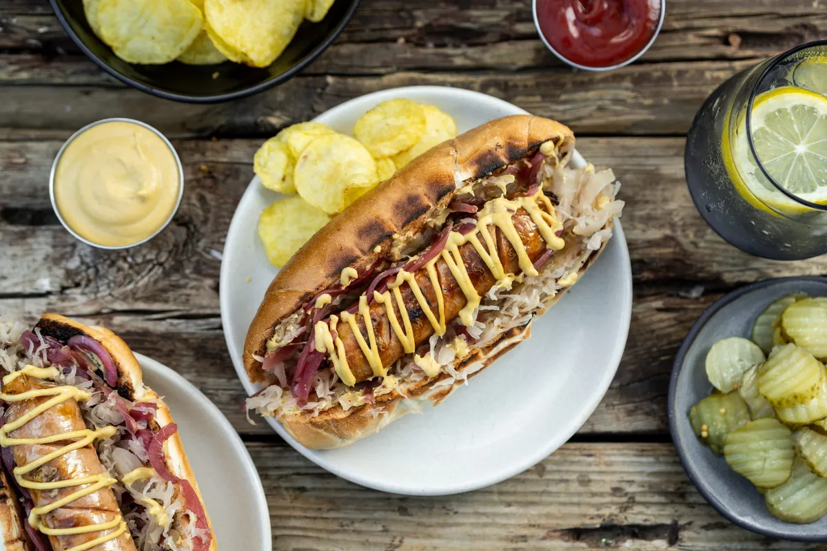 BBQ-hotdog