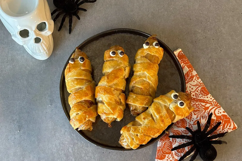 Halloween Mummie Worstjes