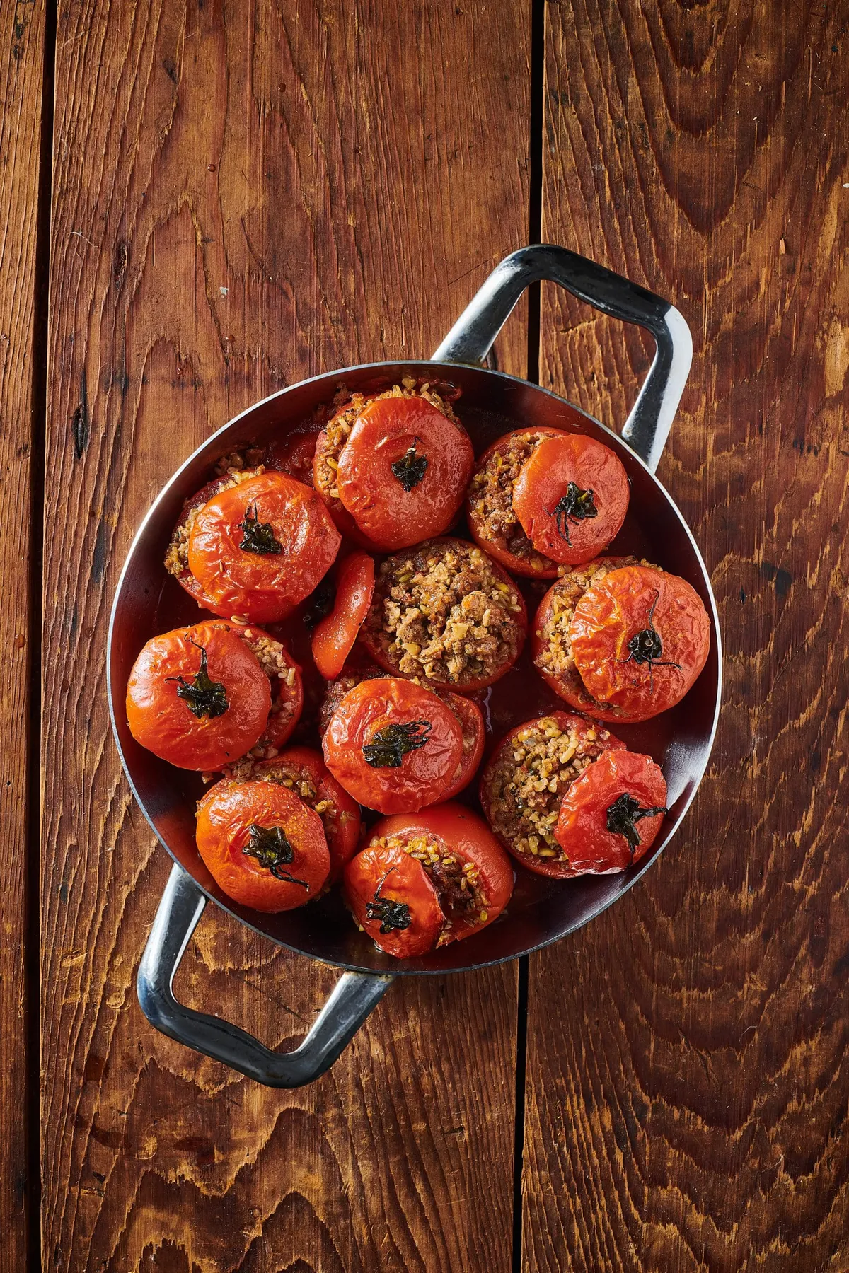 Geroosterde gevulde tomaten met Redefine Gehakt