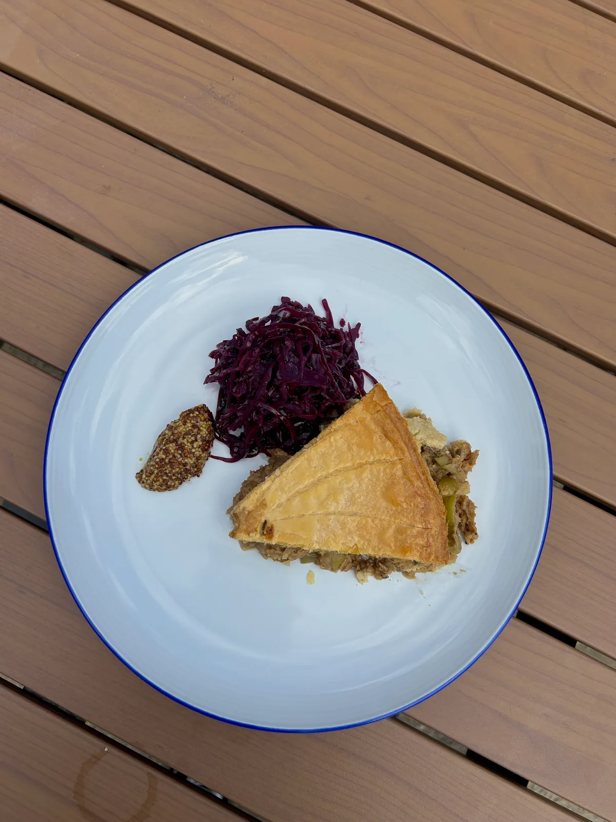 Pulled Pork, Apple & Sage Pithivier
