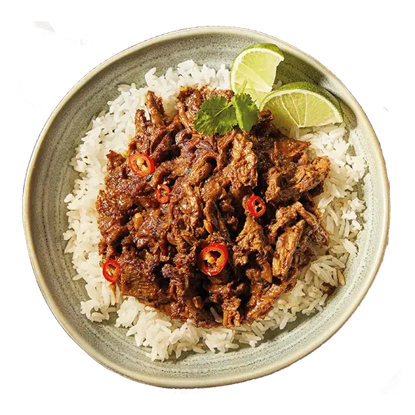 PULLED BEEF RENDANG | Redefine Meat