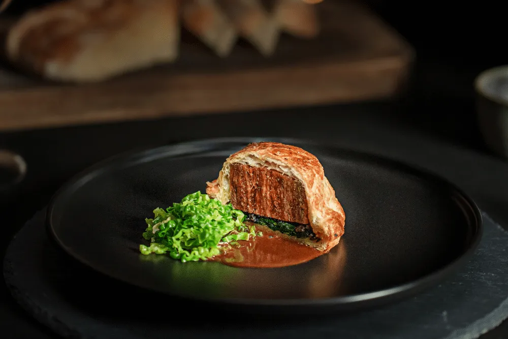 Redefine Beef Flank Pithivier