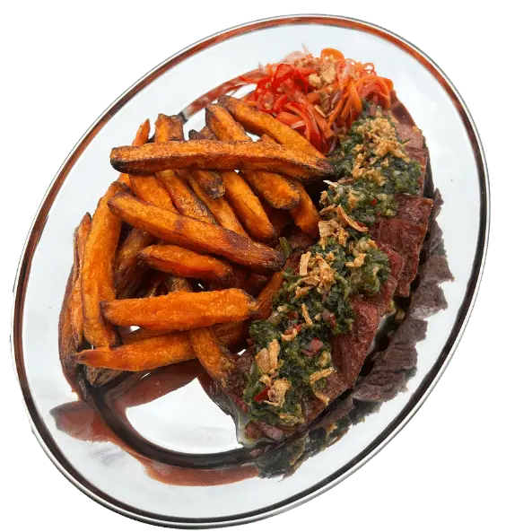 Redefine Beef Flank Steak Frites