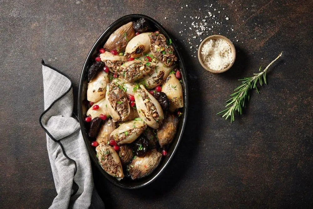 Stuffed Onions with Lamb Kofta and Quinoa