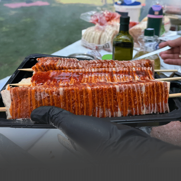 vegetarians Tortilla skewers