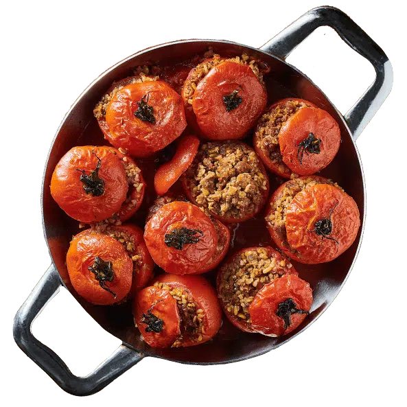 Roasted Stuffed Tomatoes  