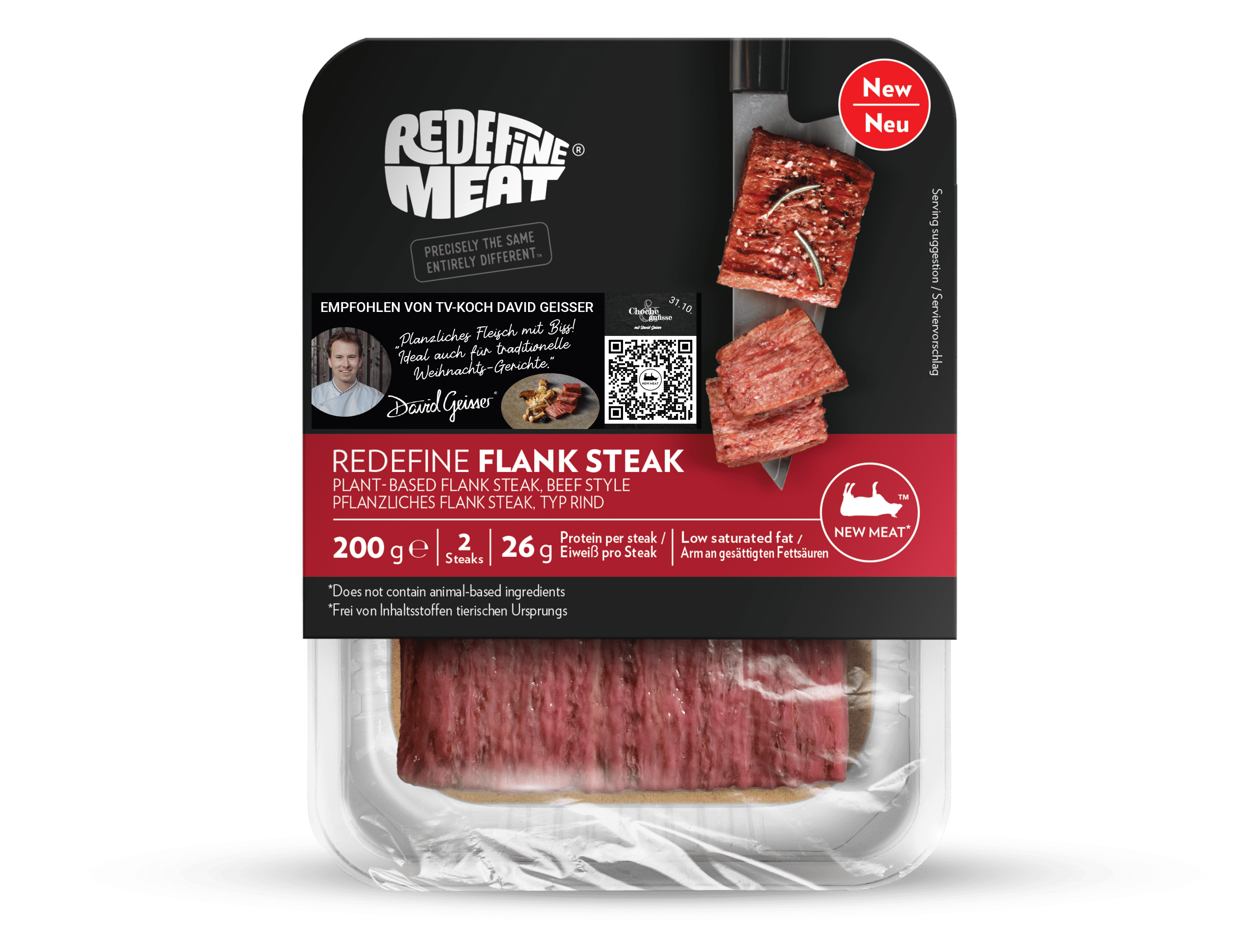 Vegan Redefine Flank steak